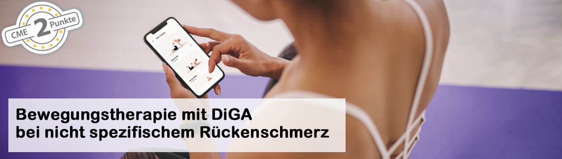Bewegungstherapie mit digitalen Gesundheitsanwendungen bei nicht spezifischem Rückenschmerz